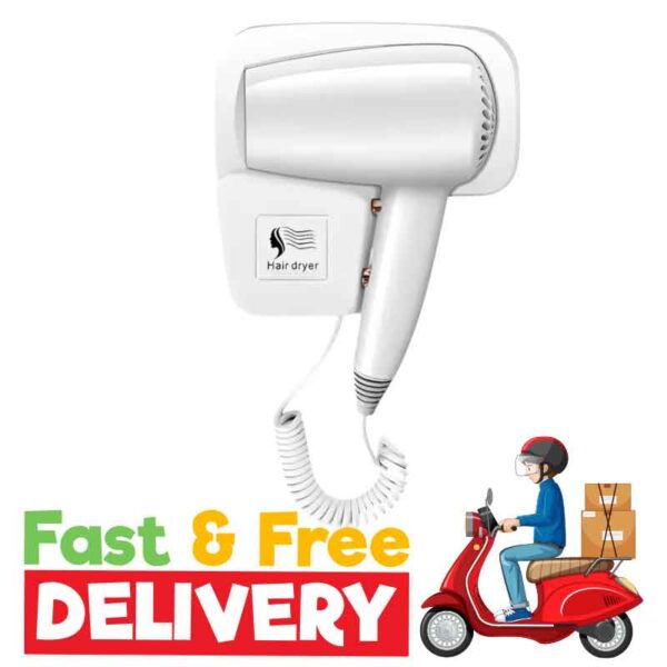FALIN Wall-Mounted Electric Hair Dryer